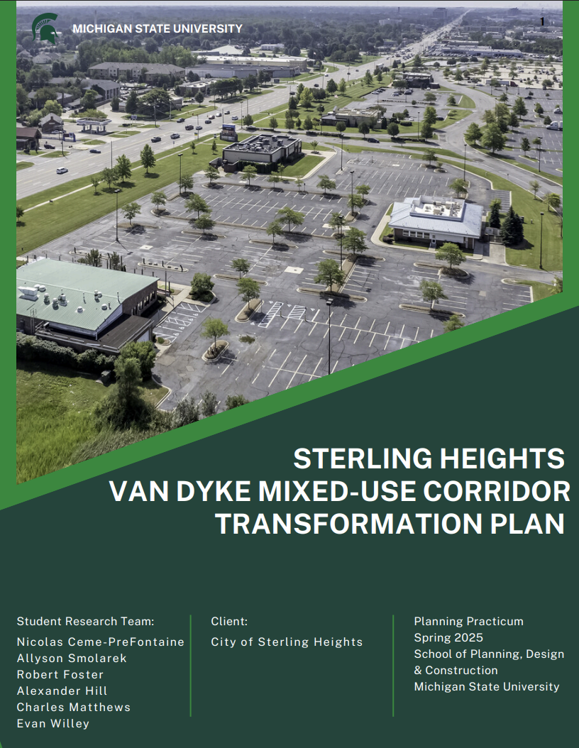 Report for MSU: Sterling Heights Corridor Study